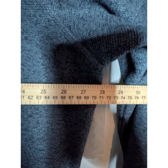 NWT Eddie Bauer Men's Blue 1/4 Snap Pullover Sweater Fleece Sz XXL Pockets - Picture 8 of 9